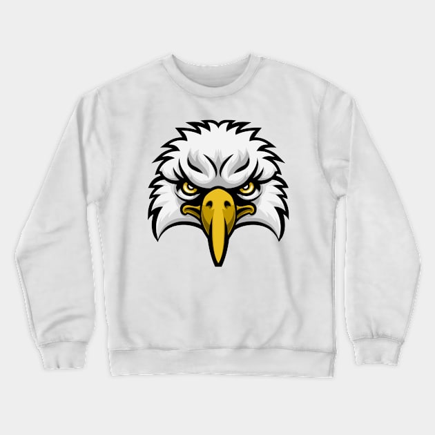 Royal Eagle Crewneck Sweatshirt by ABCSHOPDESIGN